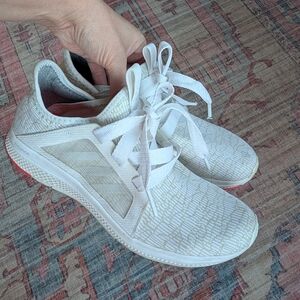 Adidas White Sneakers Modern Knit Design